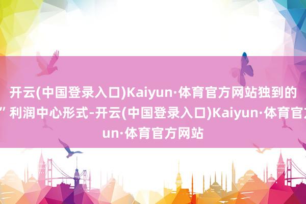 开云(中国登录入口)Kaiyun·体育官方网站独到的“9+4”利润中心形式-开云(中国登录入口)Kaiyun·体育官方网站